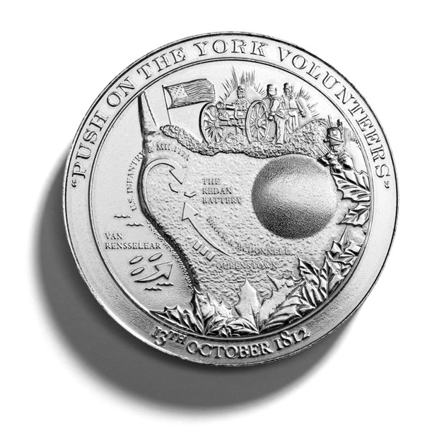 Guernsey-Mint---Major-General-Sir-Isaac-Brock-Medallion